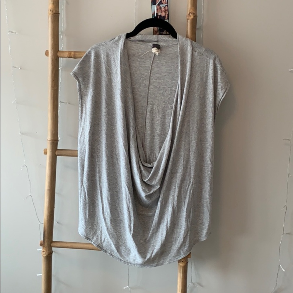 free people scoop neck t-shirt